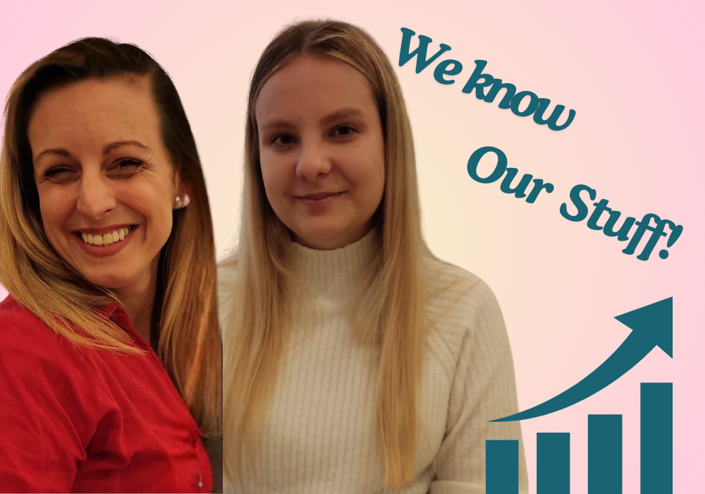 Maryanna Franco e Olena Yemelianova, especialistas em SEO